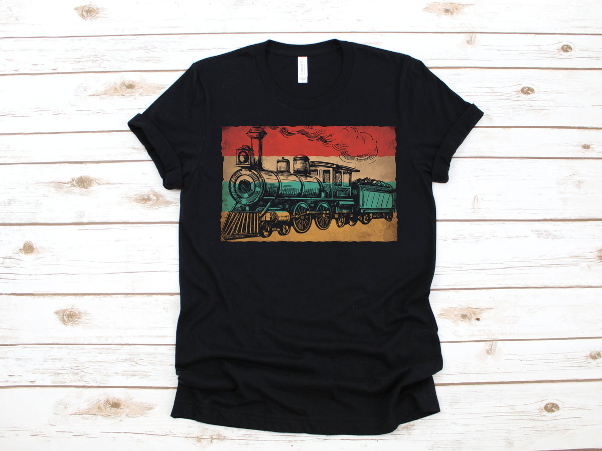 Retro Train Conductor Railroad Locomotive TShirt Tank Top Hoodie Sweatshirt Long Sleeve Child Apparel Gift Hoodie – Fan Favorite · Top Pick For Any Outfit