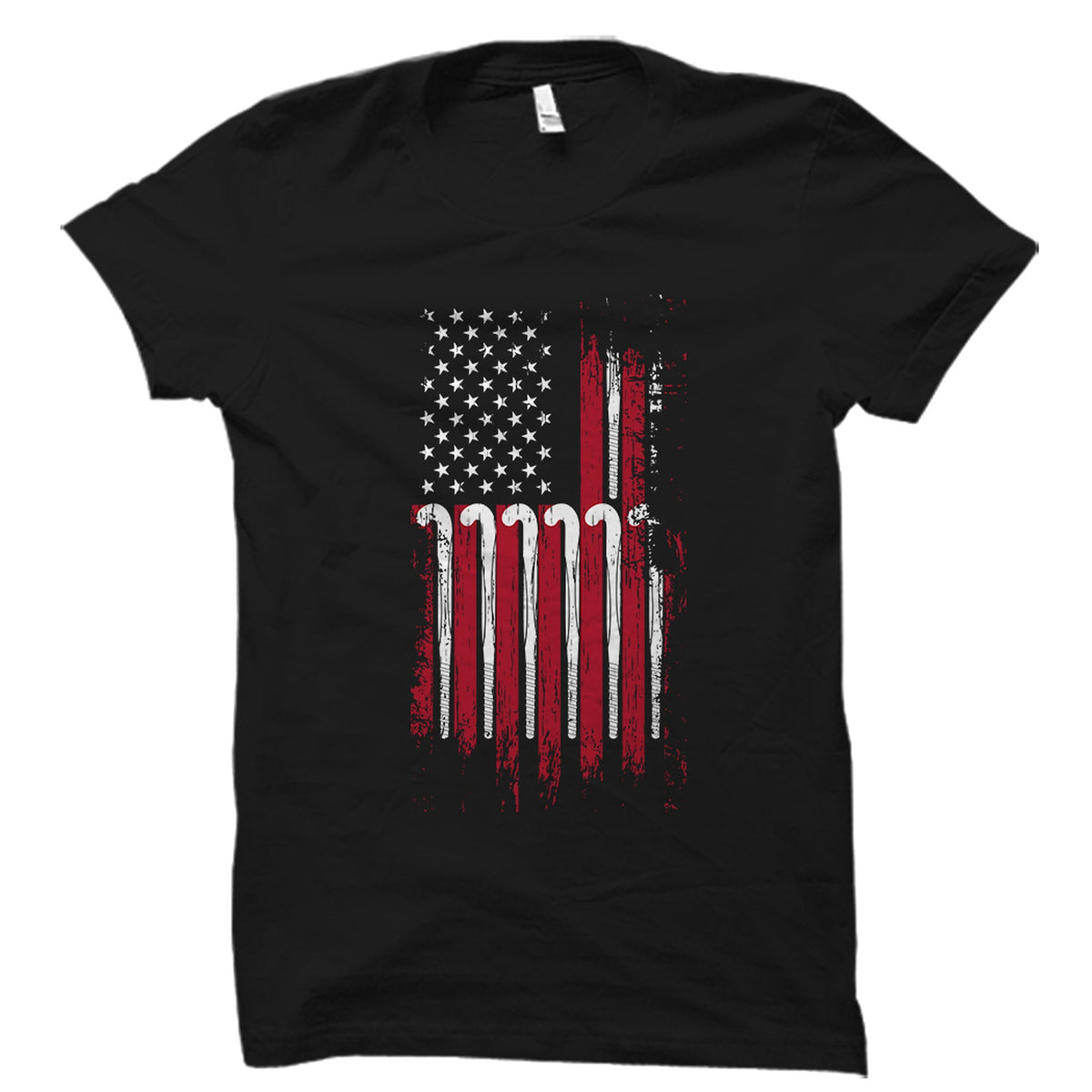 Field Hockey TShirt Field Hockey Player Gift Field Hockey Shirt Hockey Player Shirt Field Hockey Fan Gift Field Hockey USA Flag OS2474 Graphic Tee – Cozy Vibes · Great Gift For Fans