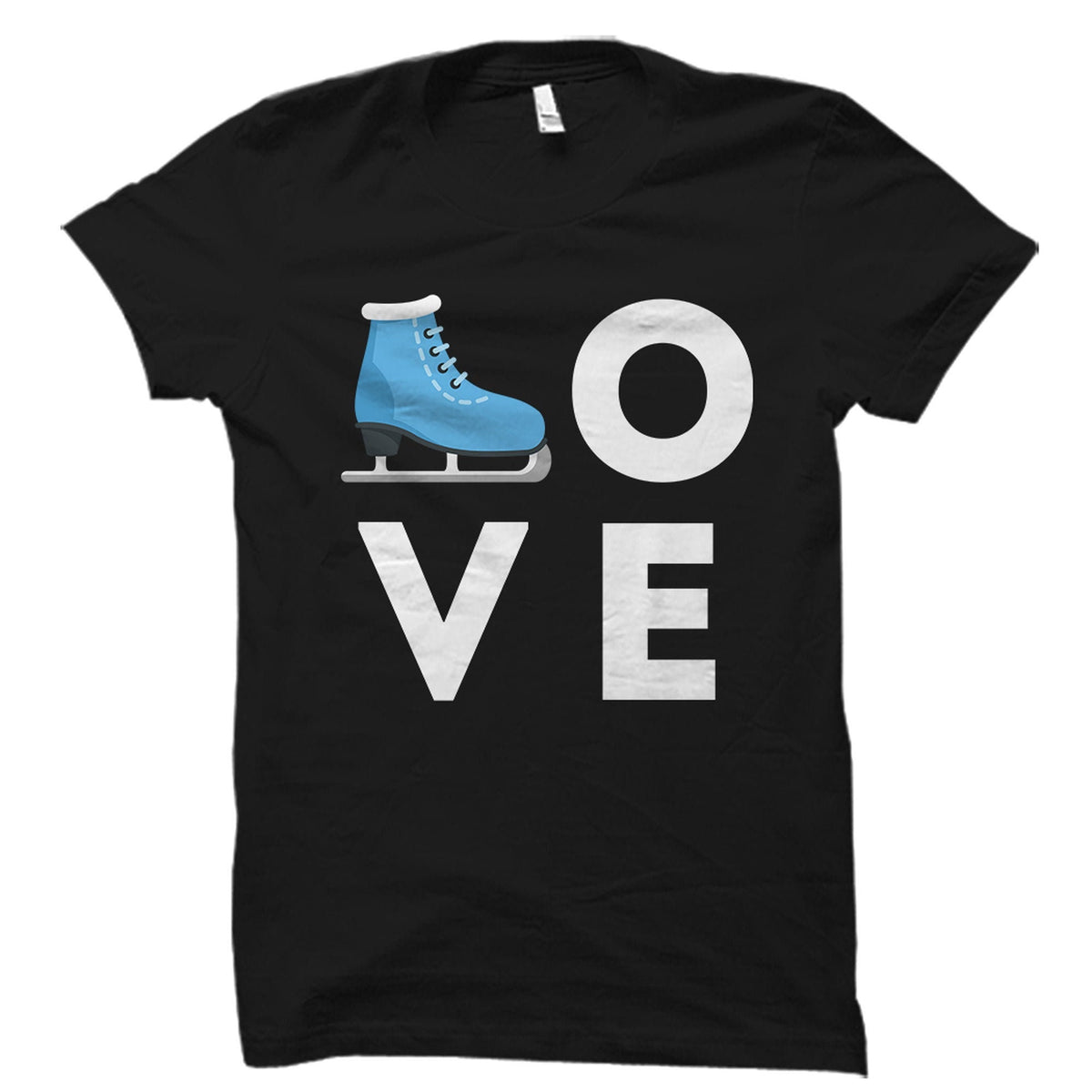 Ice Skating Shirt Ice Skater Gift Figure Skater Gift Figure Skater Shirt Ice Skater Shirt Ice Skating Lover Gift Ice Skating Fan OS2433 Graphic Tee – Everyday Comfort · Great Gift For Fans