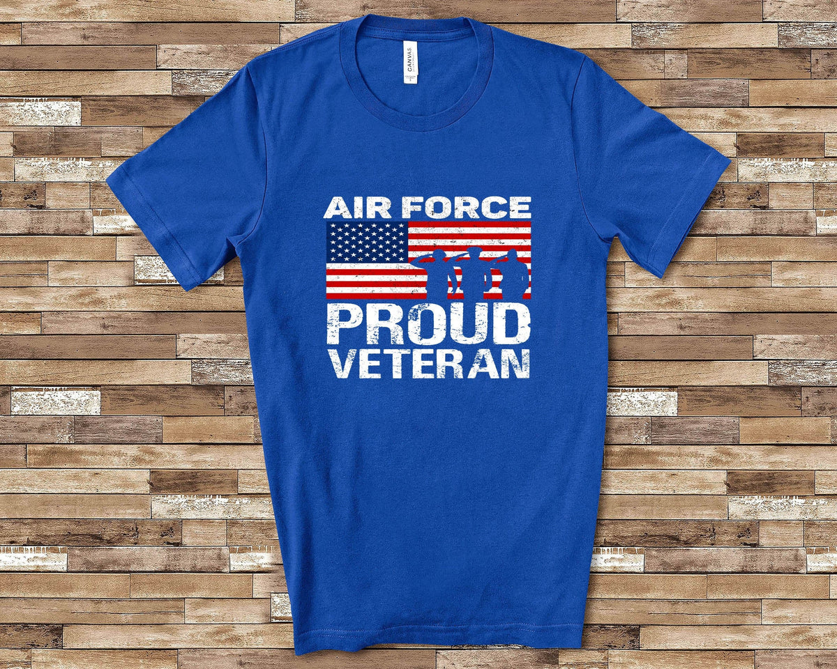 Proud Veteran US Air Force Patriotic Shirt Great for 4th of July Graphic Tee – Bold Style · Top Pick For Any Outfit