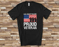 Proud Veteran US Coast Guard Patriotic Shirt Great for 4th of July Graphic Tee – Soft Feel · Perfect For Daily Wear