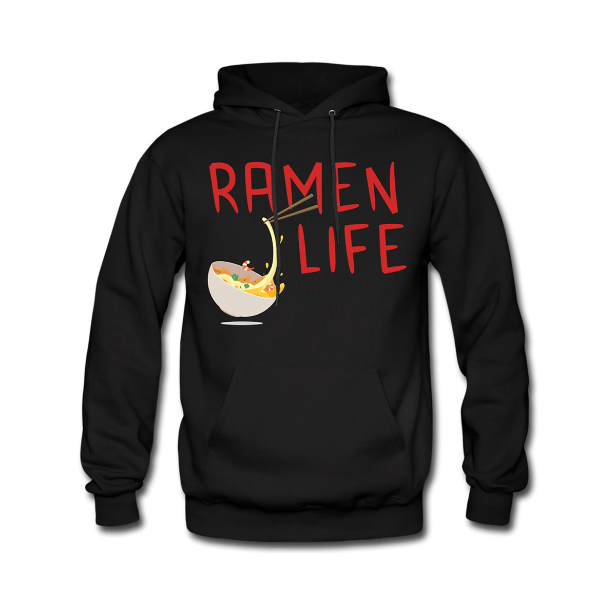Ramen Hoodie Foodie Sweatshirt Ramen Lover Hoodie Noodles Hoodie Noodle Soup Sweater Ramen Pullover Noodle Soup Hoodie Foodie OH2184 Hoodie – Feel-Good Design · Great Gift For Fans
