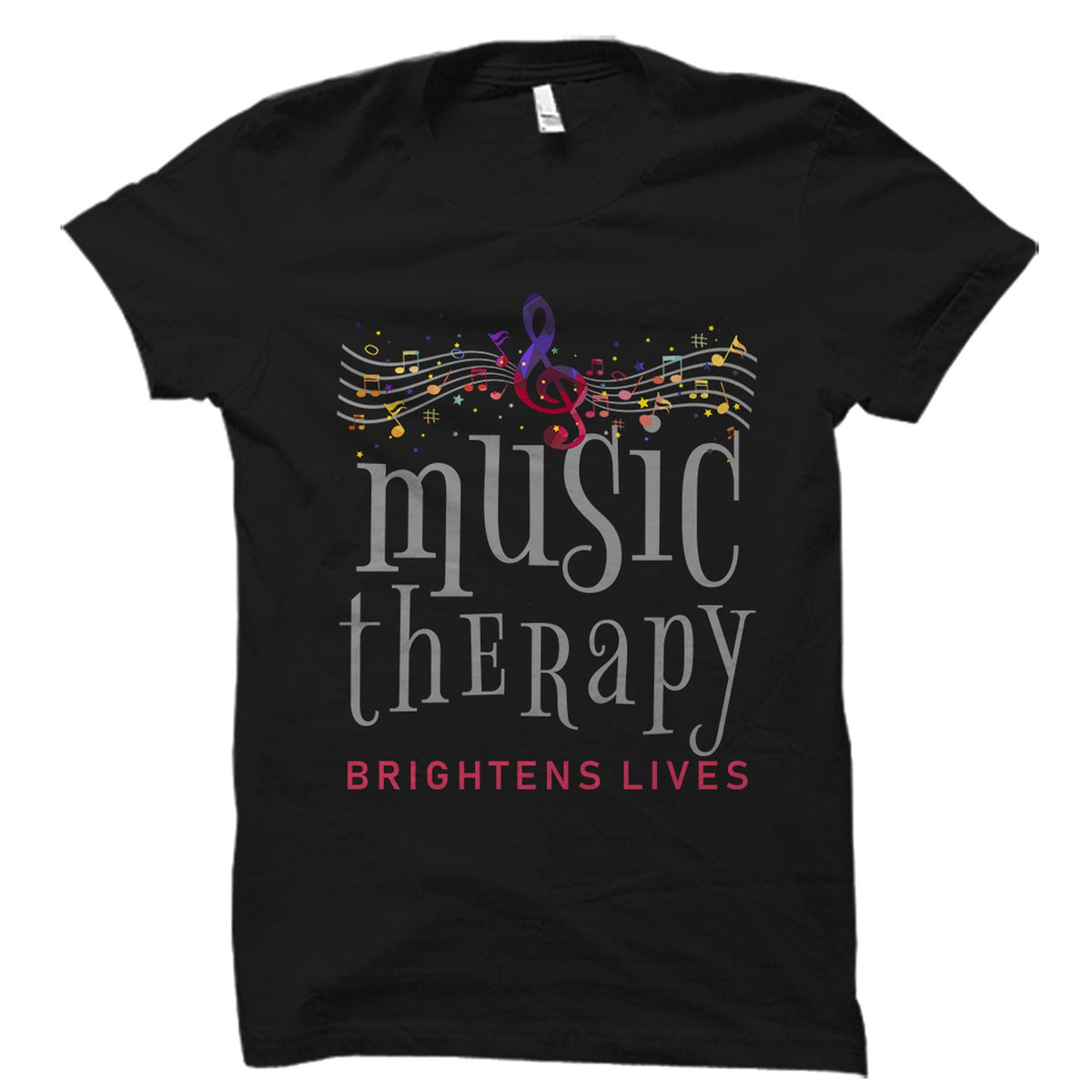 Music Therapy Gift Music Therapy Shirt Music Therapist Gift Music Therapist Shirt Music Teacher Gift Music Lover Gift Music OS2260 Graphic Tee – Everyday Comfort · High-Quality Print
