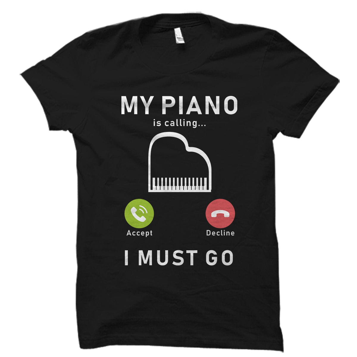 Piano Lover Gift Pianist Shirt Keyboard Shirt Pianist Gift Keyboarder Shirt Piano Player Shirt Piano Shirt Piano Gift OS2563 Graphic Tee – Easygoing Wear · Must-Have Style