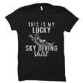 Skydiving Shirt Skydiving Gift Skydiver Shirt Skydiver Gift Skydiving Fan Gift Parachuting Shirt Skydiving Instructor Gift OS2537 Graphic Tee – Feel-Good Design · Perfect For Daily Wear