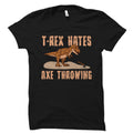 Axe Thrower Gift Axe Throwing Shirt Axe Throwing Gift Axe Thrower Shirt Trex Hates Axe Throwing Shirt Funny TRex Shirt OS2462 Graphic Tee – Premium Graphic · Top Pick For Any Outfit