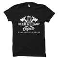 Axe Throwing Shirt Funny Axe Throwing Gift Axe Thrower Shirt Beer Shirt Beer Gift Axe Thrower Gift Axe Shirt Axe Gift OS2520 Graphic Tee – Bold Style · High-Quality Print