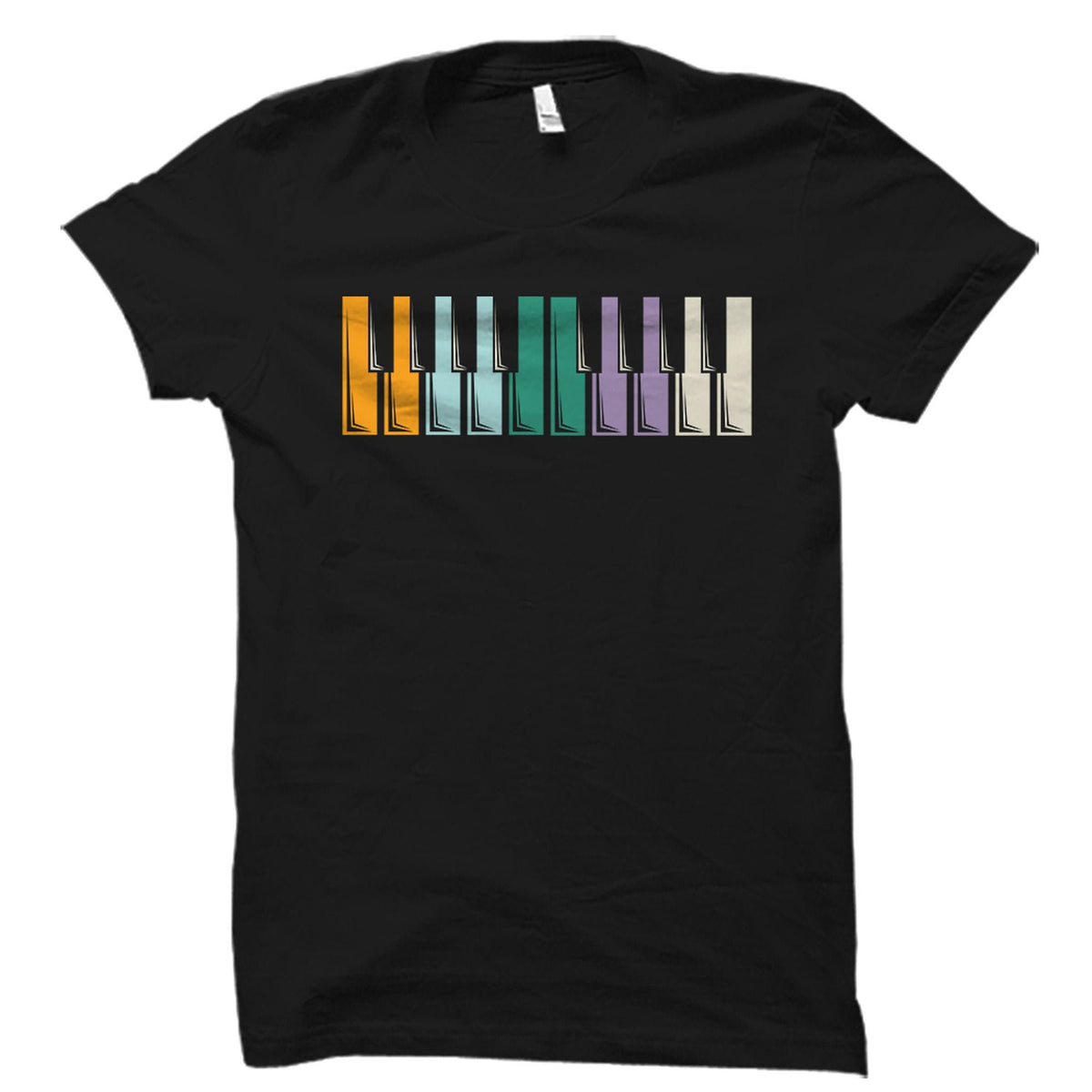 Gift for Pianist Cute Piano Shirt Keyboard Shirt Piano Teacher Shirt Music Instructor Shirt Gift for Piano Teacher Pianist OS5957 Graphic Tee – Warm & Stylish · Top Pick For Any Outfit