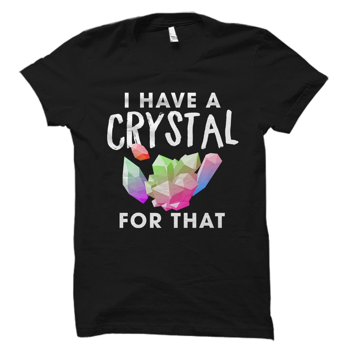 Crystal Shirt Crystal Gift Crystal Lover Shirt Energy Crystal Shirt Energy Crystal Gift Earth Crystal Shirt Earth Crystal Gift OS2458 Graphic Tee – Everyday Comfort · Great Gift For Fans
