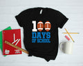 Football 100 Days of School Athlete TShirt Hoodie Sweatshirt Long Sleeve Apparel Gift Hoodie – Warm & Stylish · High-Quality Print