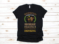 Horse Racing Beer Funny TShirt Tank Top Hoodie Sweatshirt Long Sleeve Apparel Gift Hoodie – Feel-Good Design · Perfect For Daily Wear