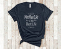 MeeMaw Life Is The Best Life MeeMaw Shirt for Grandmother MeeMaw Birthday Christmas Mothers Day Gift Graphic Tee – Soft Feel · Perfect For Daily Wear