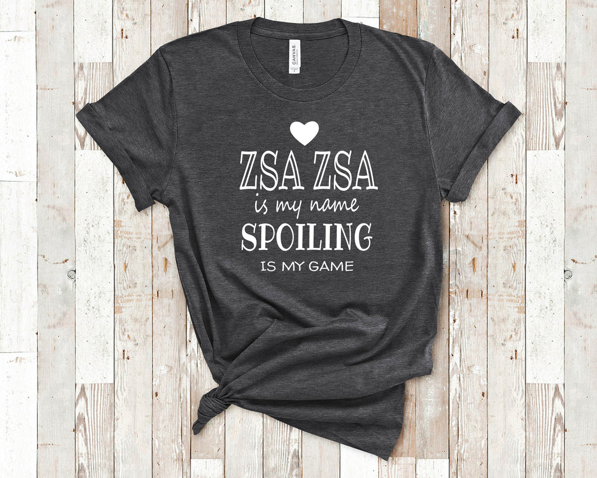 Zsa Zsa Is My Name Grandma Tshirt Poland Polish Grandmother Gift Idea for Mother39s Day Birthday Christmas or Pregnancy Reveal Announcement Graphic Tee – Soft Feel · Must-Have Style