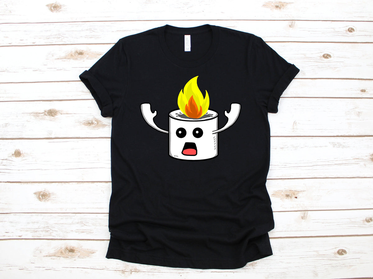 Campfire Marshmallow Camping Funny TShirt Tank Top Hoodie Hoodie Long Sleeve Apparel Gift Hoodie – Easygoing Wear · Trending Graphic Apparel