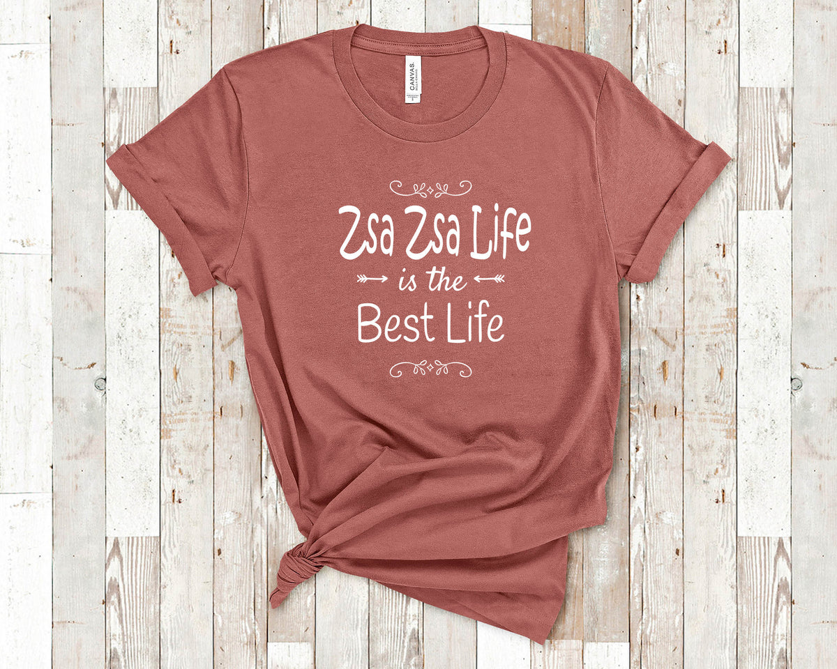 Zsa Zsa Life Is The Best Life Zsa Zsa Shirt for Poland Polish Grandmother Zsa Zsa Birthday Christmas Mothers Day Gift Graphic Tee – Premium Graphic · Top Pick For Any Outfit