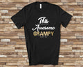 Awesome Grampy Shirt Tshirt Grampy Gift from Granddaughter Grandson Fathers Day Birthday Christmas Grandparent Gifts for Grampy Graphic Tee – Easygoing Wear · Trending Graphic Apparel
