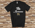 Awesome Pa Shirt Tshirt Pa Gift from Granddaughter Grandson Fathers Day Birthday Christmas Grandparent Gifts for Pa Graphic Tee – Bold Style · Perfect For Daily Wear