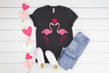 Flamingo Heart Valentines Day TShirt Tank Top Hoodie Sweatshirt Long Sleeve Womens Apparel Gift Hoodie – Everyday Comfort · Perfect For Daily Wear