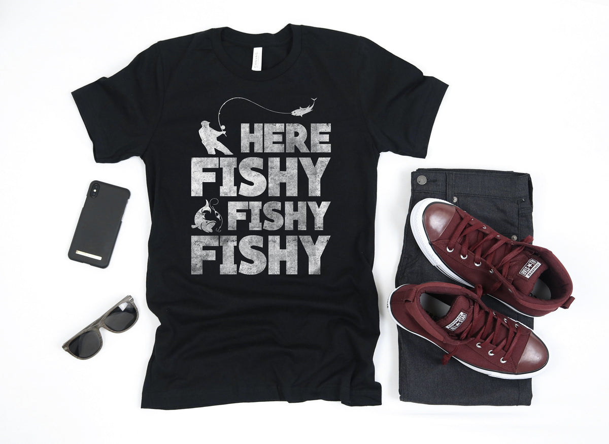 Funny Fishing Fisherman Fishy TShirt Tank Top Hoodie Sweatshirt Long Sleeve Child Apparel Gift Hoodie – Everyday Comfort · Great Gift For Fans