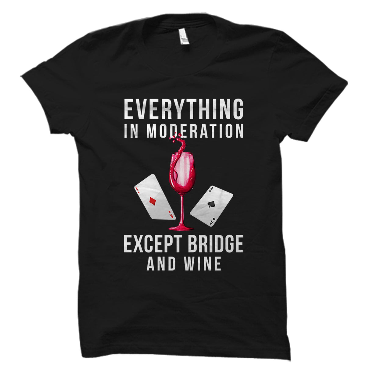 Bridge Game Shirt Bridge Player Gift Card Game Addict Shirt Card Game Fan Gift Bridge Card Game Shirt Card Game Player Gift OS2502 Graphic Tee – Feel-Good Design · Perfect For Daily Wear
