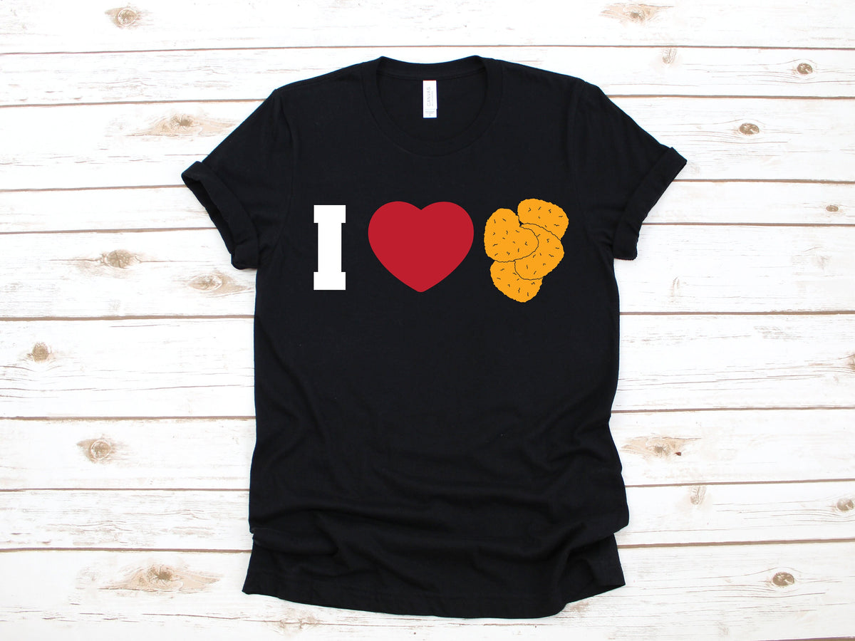 Love Chicken Nuggets Funny Food TShirt Tank Top Hoodie Sweatshirt Long Sleeve Child Hoodie Apparel Gift Hoodie – Soft Feel · Great Gift For Fans