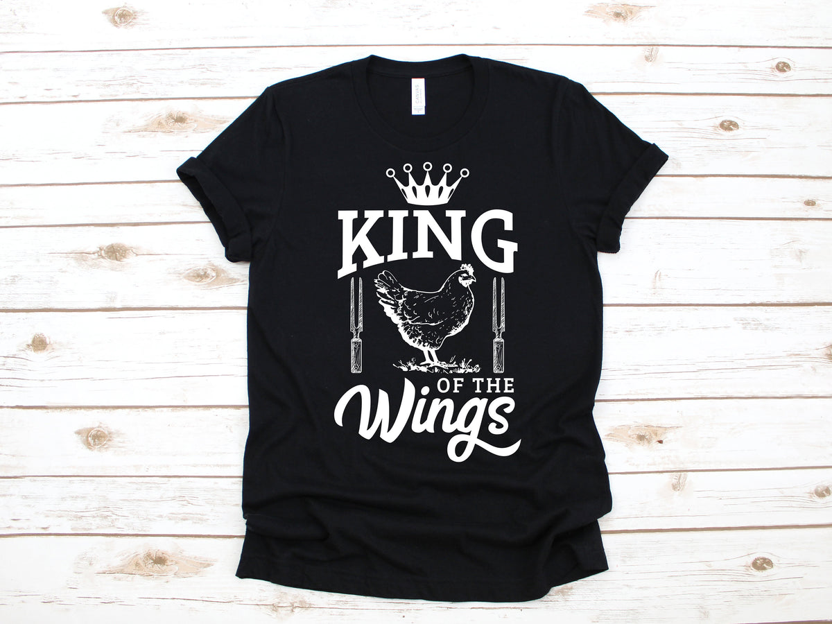 BBQ Fried Chicken Wing King Funny Food Barbecue TShirt Tank Top Hoodie Sweatshirt Long Sleeve Child Hoodie Apparel Gift Hoodie – Feel-Good Design · Great Gift For Fans