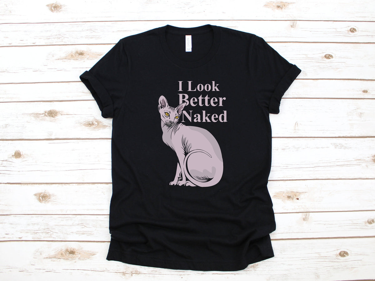 Sphynx Cat Funny Naked Hairless Kitten Pun TShirt Tank Top Hoodie Sweatshirt Long Sleeve Child Hoodie Apparel Gift Hoodie – Soft Feel · High-Quality Print