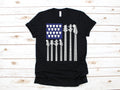 Guitar American Flag USA Bass Guitarist TShirt Tank Top Hoodie Sweatshirt Long Sleeve Child Hoodie Apparel Gift Hoodie – Soft Feel · High-Quality Print