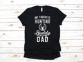 Dad Hunting Buddy Hunter Fathers Day TShirt Tank Top Hoodie Sweatshirt Long Sleeve Hoodie Apparel Gift Hoodie – Soft Feel · Trending Graphic Apparel