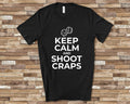 Keep Calm and Shoot Craps Dice Shirt Funny Craps Player Gambler Gambling Themed Gifts For Men and Women Graphic Tee – Bold Style · Great Gift For Fans