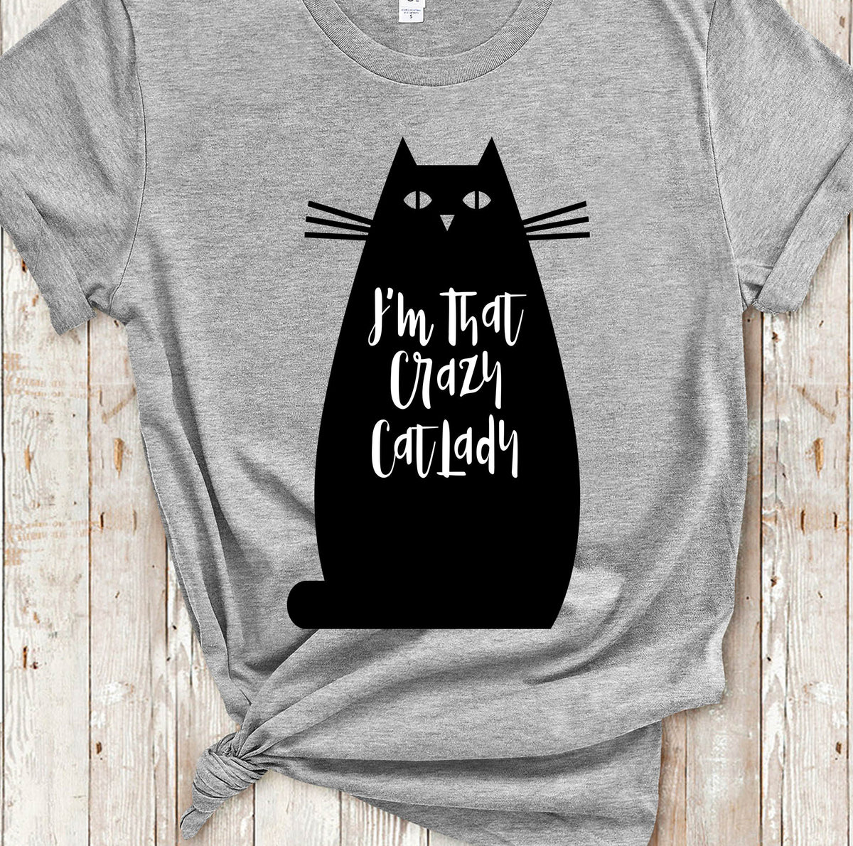 Im That Crazy Cat Lady Cat Shirt for Cat Lovers Cat People Cat Gifts Graphic Tee – Premium Graphic · Perfect For Daily Wear