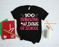 Flamingo 100 Days of School Cute TShirt Hoodie Sweatshirt Long Sleeve Apparel Gift Hoodie – Cozy Vibes · Must-Have Style