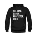 Daddy Hoodie Husband Sweater New Dad Sweatshirt Dad Hero Hoodie Father Sweater Husband Hoodie Daddy Sweater New Dad Pullover OH141 Hoodie – Cozy Vibes · Trending Graphic Apparel