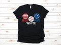 Baseball Red White and Blue TShirt July 4th Tank Top Hoodie Sweatshirt Long Sleeve Womens Apparel Gift Hoodie – Premium Graphic · Must-Have Style