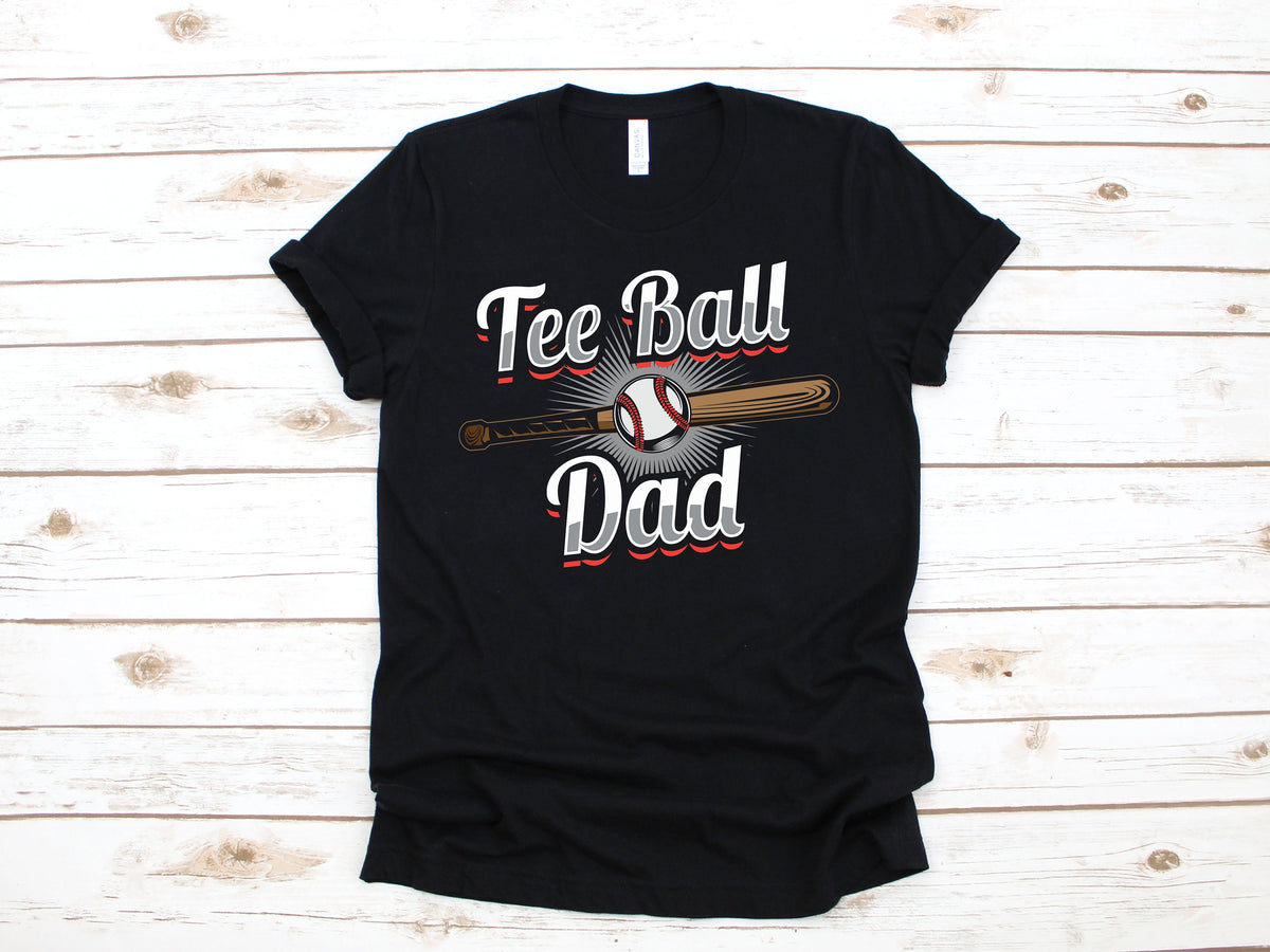 Tee Ball Dad Baseball TShirt Tank Top Hoodie Sweatshirt Long Sleeve Apparel Gift Hoodie – Premium Graphic · Top Pick For Any Outfit