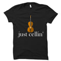 Cello Shirt Cello Lover Shirt Cello Gift Cute Cello Shirt Cello Lover Gift Cello Player Shirt Cello Instructor Gift Just cellin OS5650 Graphic Tee – Warm & Stylish · Trending Graphic Apparel