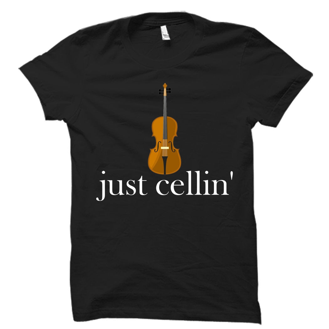 Cello Shirt Cello Lover Shirt Cello Gift Cute Cello Shirt Cello Lover Gift Cello Player Shirt Cello Instructor Gift Just cellin OS5650 Graphic Tee – Warm & Stylish · Trending Graphic Apparel