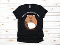 Happy Groundhog Day Cute Animal TShirt Kids Hoodie Sweatshirt Long Sleeve Apparel Gift Hoodie – Warm & Stylish · Great Gift For Fans