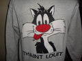 Vintage 9039s Looney Tunes Sylvester St Louis Tourist Thaint Louith Cat Souvenir Neck Sweatshirt Size M Sweatshirt – Aesthetic Look · High-Quality Print