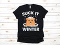 Suck it Winter Groundhog Day Funny TShirt Kids Hoodie Sweatshirt Long Sleeve Apparel Gift Hoodie – Everyday Comfort · Great Gift For Fans