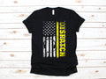 911 Operator American Flag TShirt USA Emergency Dispatcher Thin Gold Line Tank Top Hoodie Sweatshirt Long Sleeve Hoodie Apparel Gift Hoodie – Everyday Comfort · Great Gift For Fans
