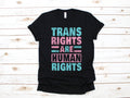 Trans Rights Human Rights TShirt Transgender Pride LGBTQ Gay Pride Tank Top Hoodie Sweatshirt Long Sleeve Apparel Gift Hoodie – Soft Feel · Trending Graphic Apparel