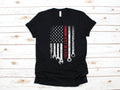 Car Mechanic American Flag Shirt USA Auto Mechanic TShirt Tank Top Hoodie Sweatshirt Long Sleeve Diesel Fathers Day Gift Hoodie – Premium Graphic · Trending Graphic Apparel