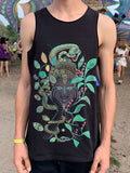 Sacred Geometry Shirt Yoga Tanktop black Light Psychedelic Ayahuasca Clothes Graphic Top Tank Top – Soft Feel · Trending Graphic Apparel