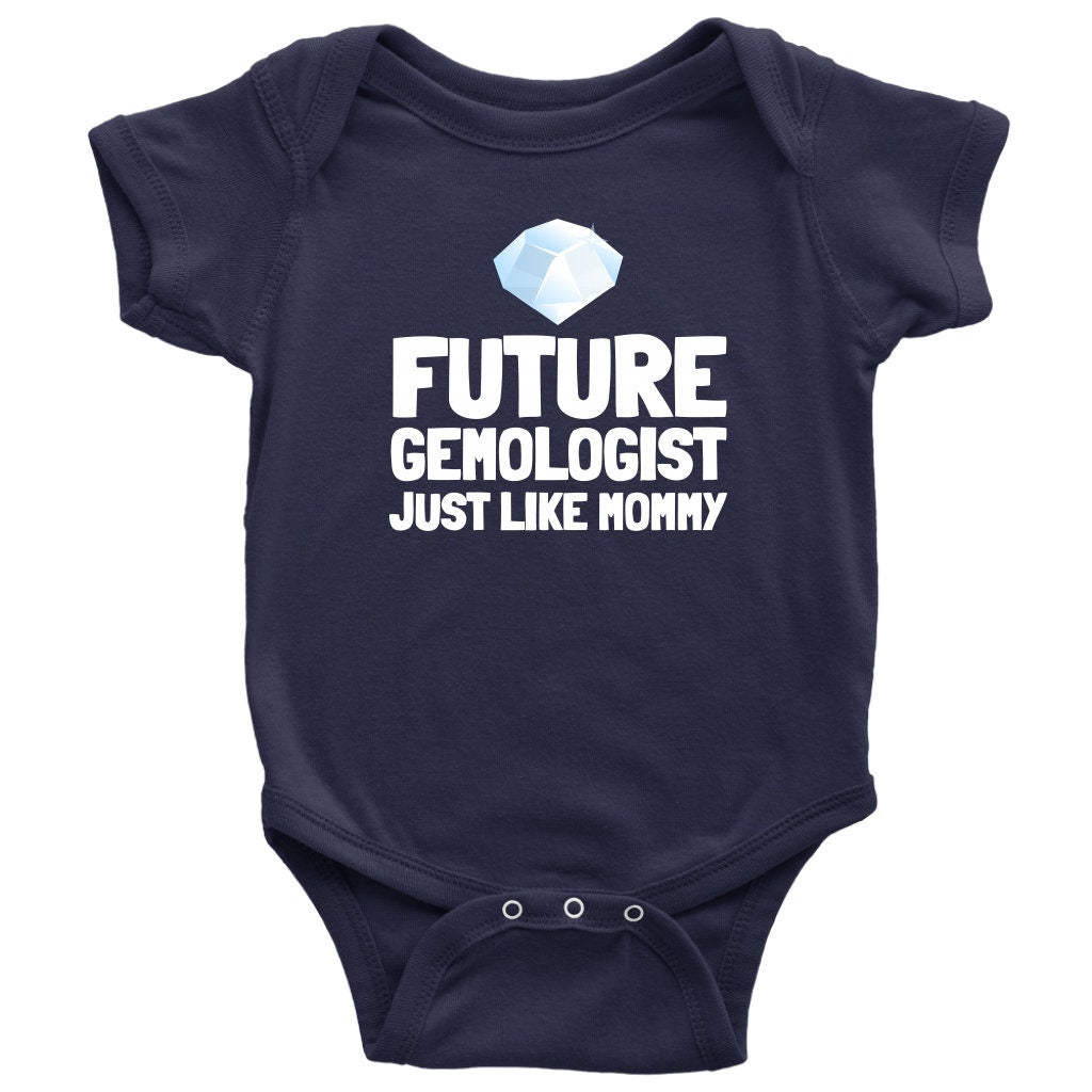 Gemologist Baby Bodysuit Gemology Baby Onepiece Cute Gemstone Baby Gift Future Gemologist Baby Shower or First Birthday Graphic Tee – Feel-Good Design · Top Pick For Any Outfit
