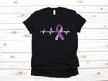 Lupus Ribbon Heartbeat Shirt Lupus Awareness TShirt Long Sleeve Sweatshirt Hoodie Tank Top Hoodie – Feel-Good Design · Great Gift For Fans