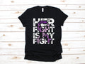 Lupus Her Fight Is My Fight Shirt Lupus Awareness TShirt Long Sleeve Sweatshirt Hoodie Tank Top Hoodie – Feel-Good Design · Perfect For Daily Wear