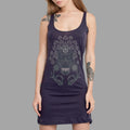 Psy Trance Goa Dress choice of colors Long Tank Top Dress Festival Party Dress Psy Dress glowing Tunic Tank Top Mini Dress Gulgalta Tank Top – Aesthetic Look · Great Gift For Fans