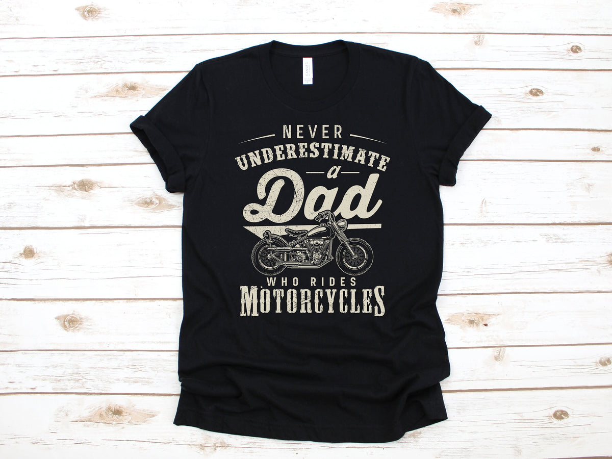 Motorcycle Dad Shirt Funny Fathers Day Motorcycling Biker Gift Long Sleeve Sweatshirt Hoodie Tank Top Gifts Hoodie – Soft Feel · Must-Have Style