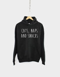 Cats Naps And Snacks Cat Hoodie Hoodie – Fan Favorite · Trending Graphic Apparel